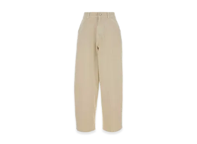 LEMAIRE Women's Large Pants "White"