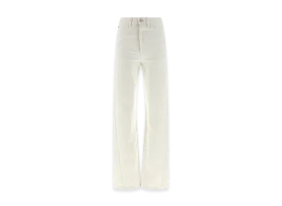 LEMAIRE Women's 'Twisted' Pants "White"