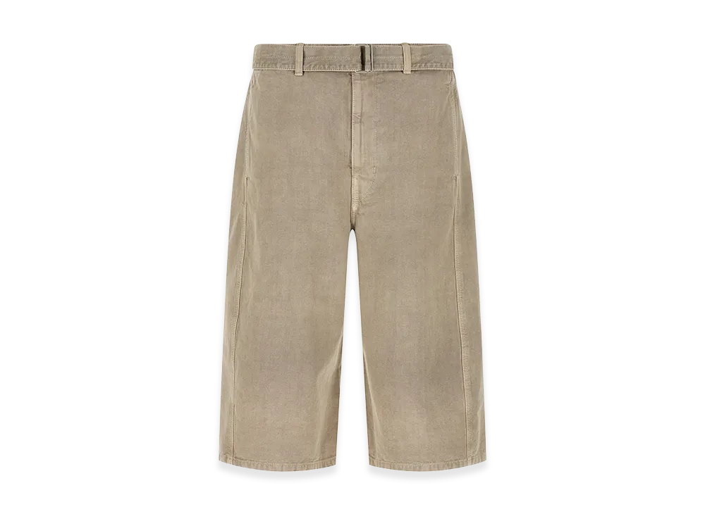 LEMAIRE Denim Bermuda Shorts "Gray"