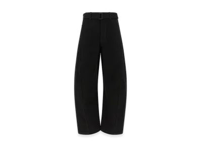 LEMAIRE Twisted Belted Pants "Black"