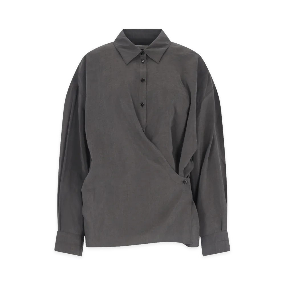 LEMAIRE Women's Shirts "Dark Brown"