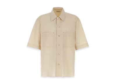 LEMAIRE 'Convertible' Shirt "Beige"
