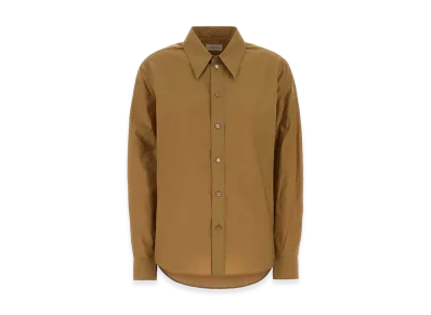 LEMAIRE Women's Poplin Shirt "Camel"