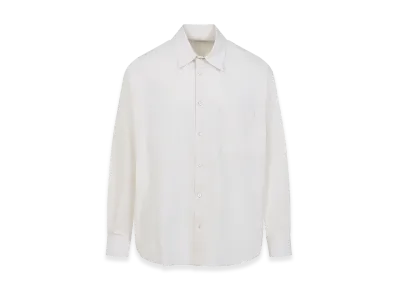 LEMAIRE Cotton Silk Shirt "Beige"