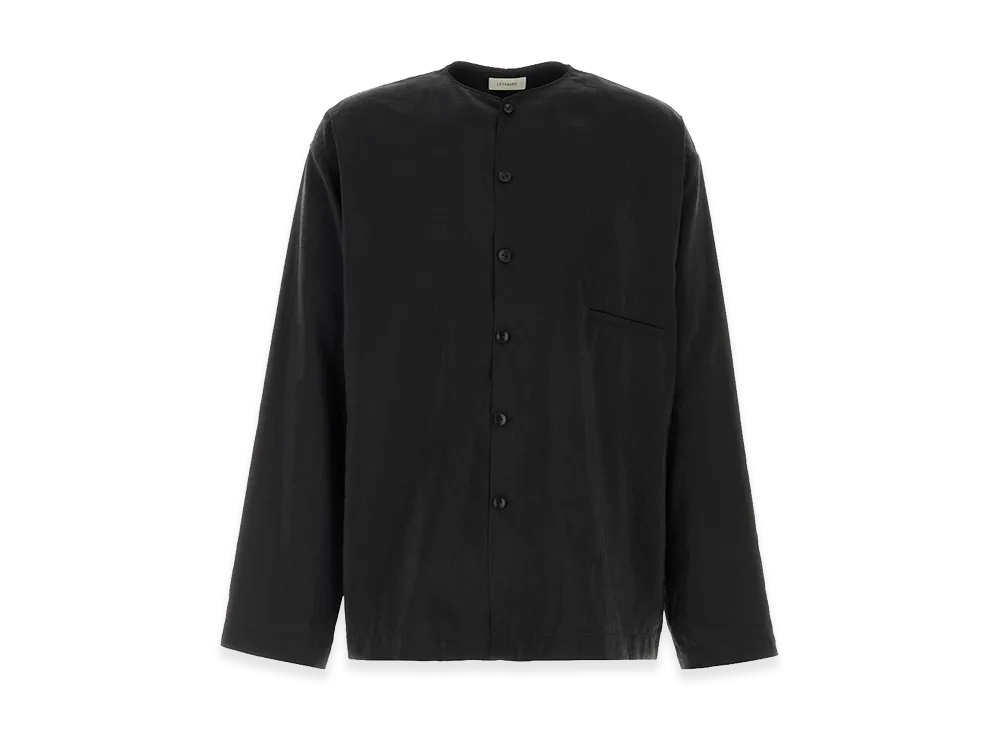 LEMAIRE Jersey Shirt "Black"