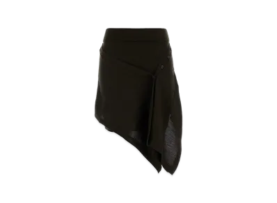 LEMAIRE Women's Buttoned Skirt "Darkcacao"