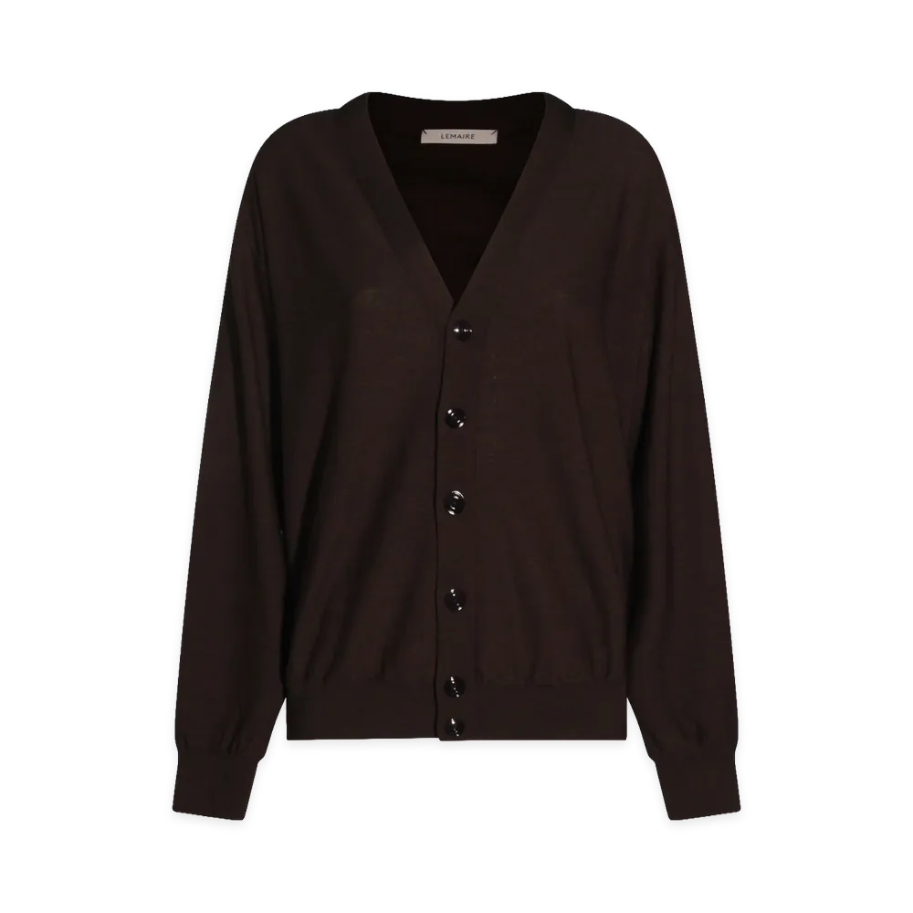 LEMAIRE Women's Sweaters "Dark Brown"