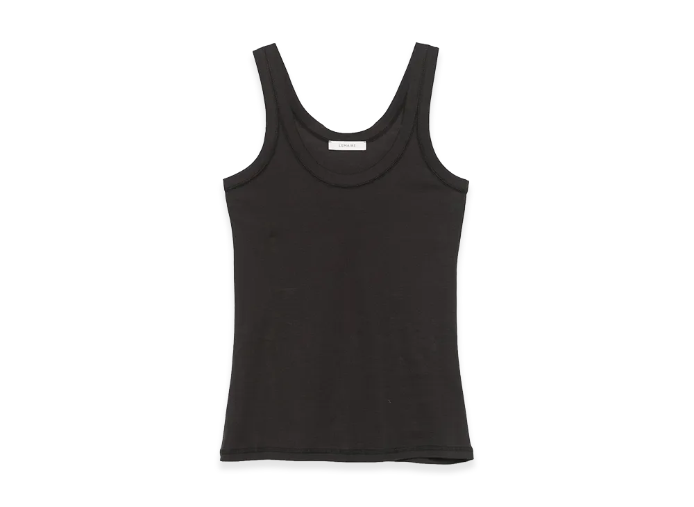 LEMAIRE タンクトップ　BLACK LEMAIRE Women's Top 