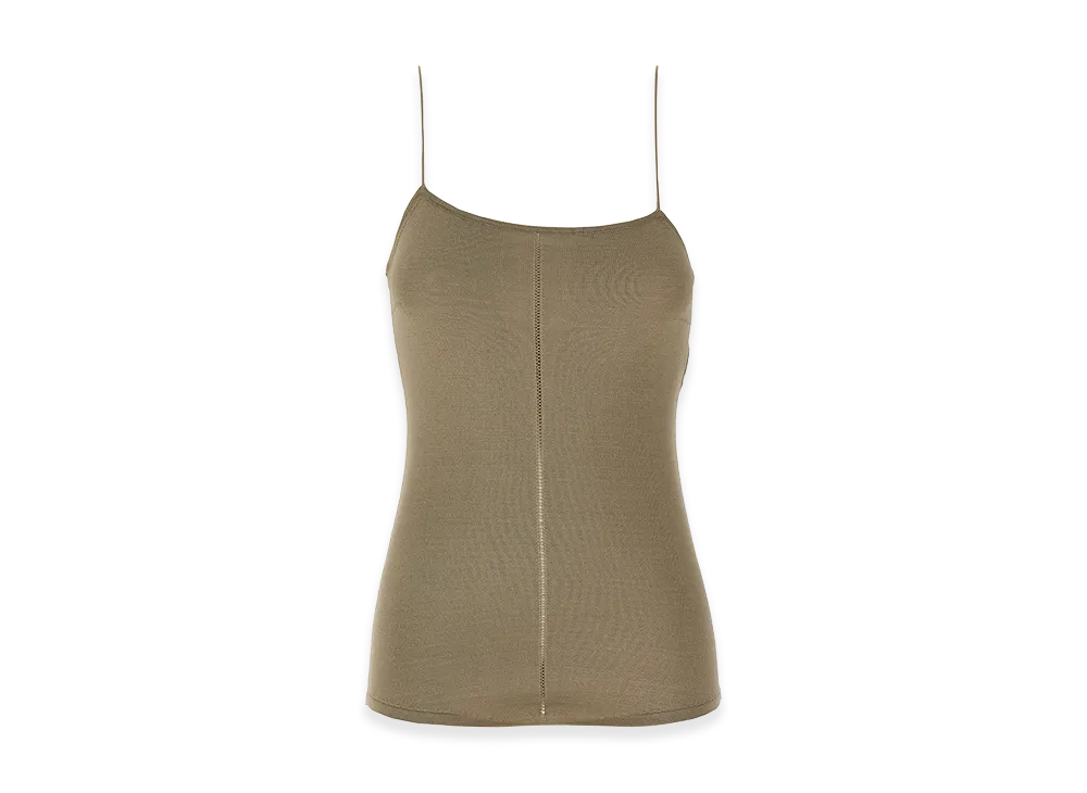 LEMAIRE Women's Openwork Top "Beige"