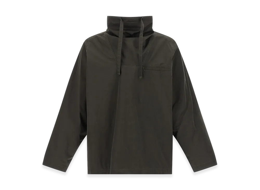 LEMAIRE 'Funnel Neck Vareuse' Sweater "Brown"