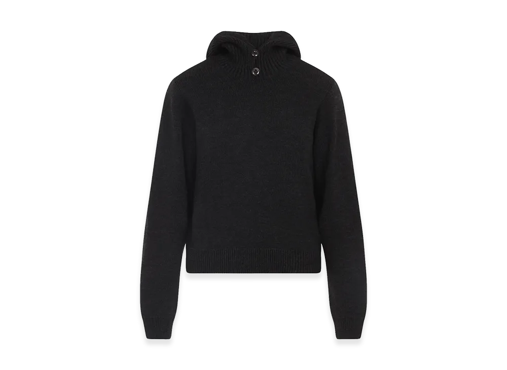 LEMAIRE Women's Sweater With Hood "Dark"