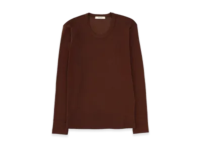 LEMAIRE Women's Cotton T-Shirt "Brown"