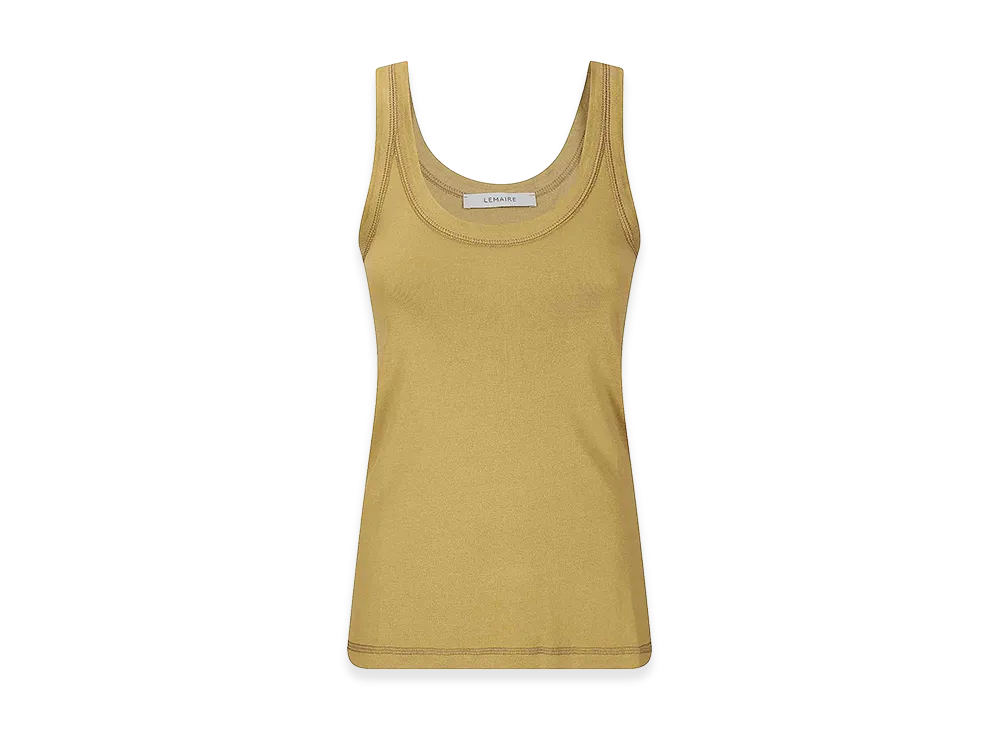 LEMAIRE Women's Rib Tank Top "Yellow"