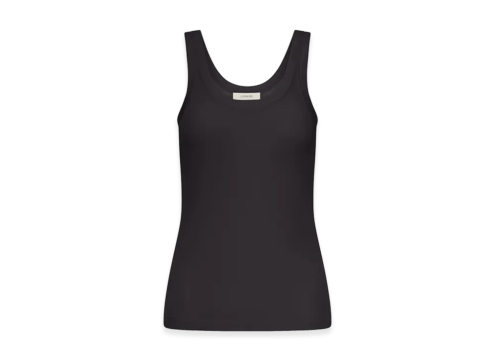 LEMAIRE タンクトップ ルメール LEMAIRE タンクトップ コットンジャージー テラコッタ