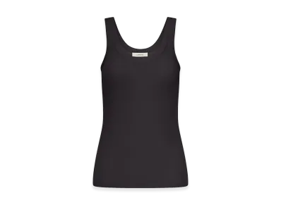 LEMAIRE Women's Ribbed Cotton Tank Top "Blue"