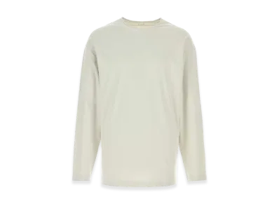LEMAIRE Cotton T-Shirt "Chalk/Gray"