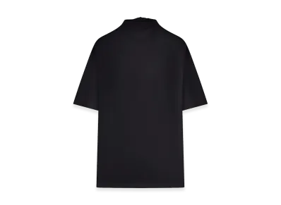 LEMAIRE Women's T-Shirt With Jersey Scarf "Black"