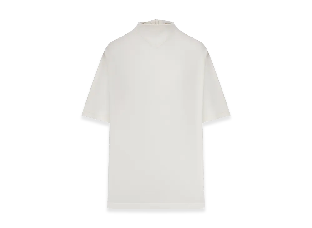 LEMAIRE Women's T-Shirt With Jersey Scarf "Nude/Neutrals"