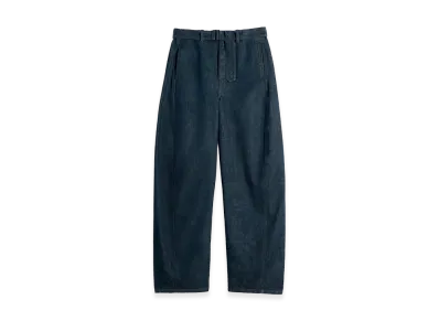 LEMAIRE Women's Twisted Belted Pants "Denim Indigo"