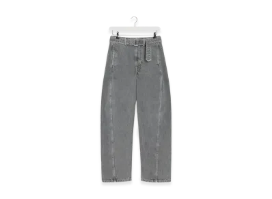 LEMAIRE Women's Twisted Belted Pants "Heather"