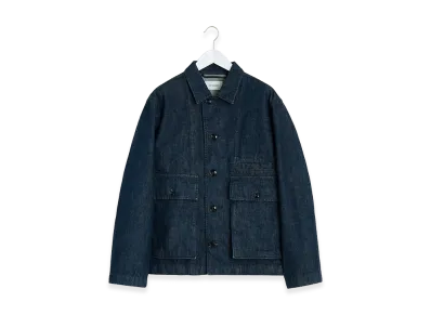 LEMAIRE Women's Boxy Jacket "Denim Indigo"
