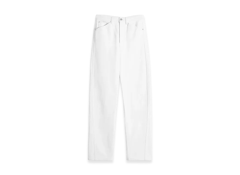 LEMAIRE Women's Twisted 5-Pocket Denim Pants "Milk Bleached"