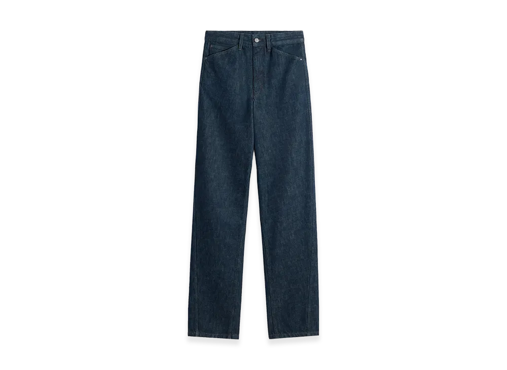 LEMAIRE Women's Twisted 5-Pocket Pants "Denim Indigo"