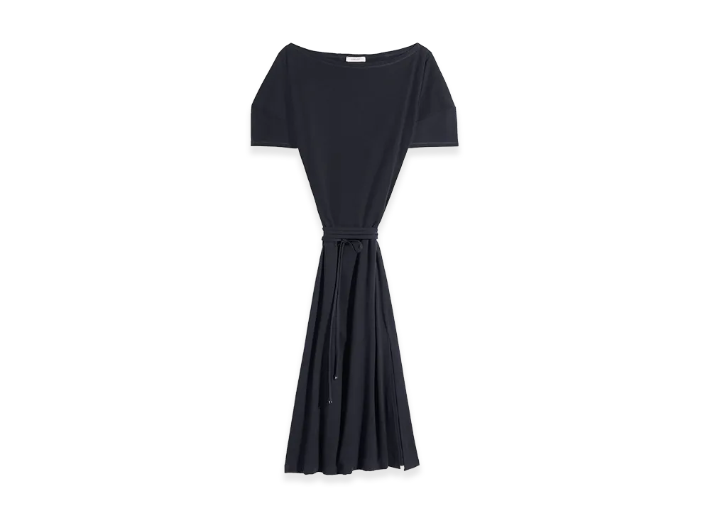 LEMAIRE Women's Jersey Off-Shoulder Dress "Urchin"