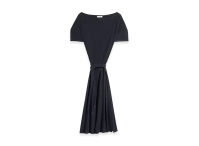 LEMAIRE Women's Jersey Off-Shoulder Dress "Urchin"
