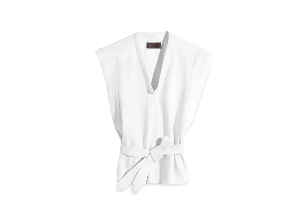 LEMAIRE Women's Denim Chasuble "Milk Bleached"