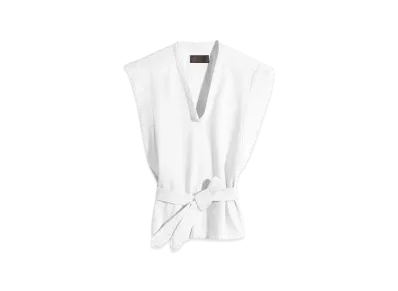 LEMAIRE Women's Denim Chasuble "Milk Bleached"