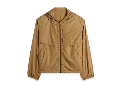 LEMAIRE Women's Light Nylon Windbreaker "Cardamom"