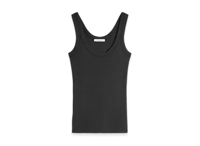 LEMAIRE Women's Jersey Ribbed Tank Top "Squid Ink"
