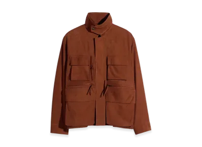 LEMAIRE Women's Nubuck Reporter Jacket "Cigar"