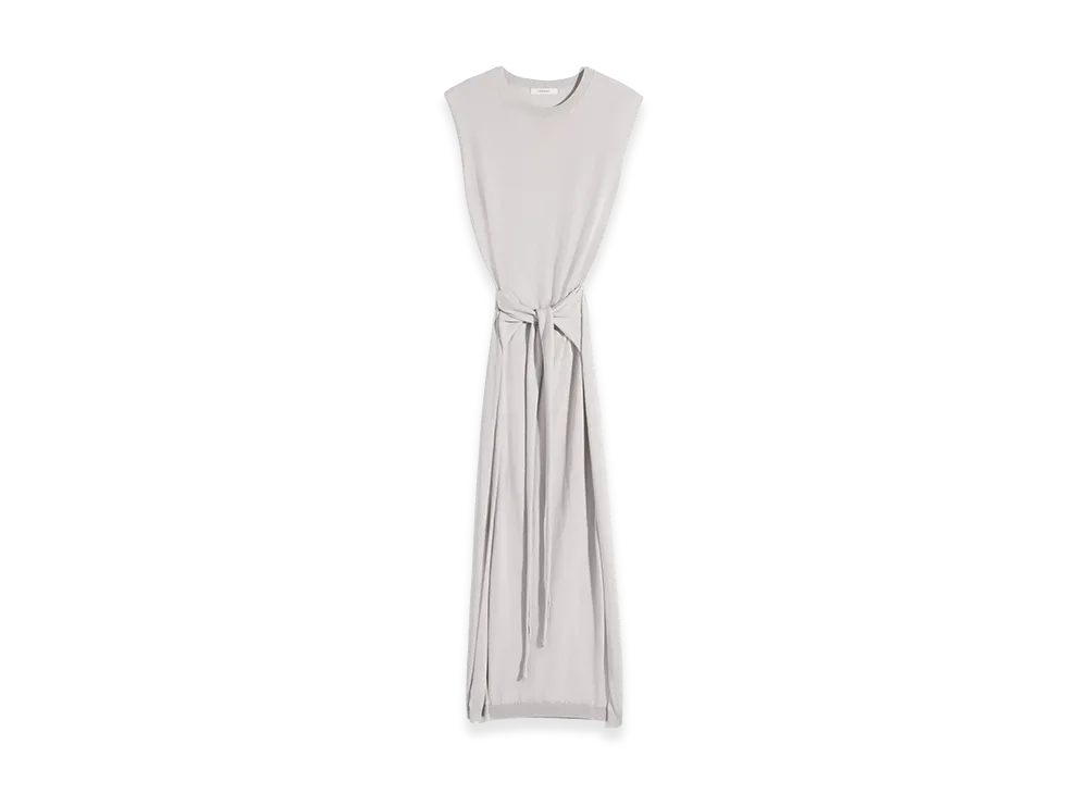 LEMAIRE Women's Fine Cotton Crepe Sleeveless Knot Dress 
