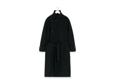 LEMAIRE Women's Wrap Coat "Black"