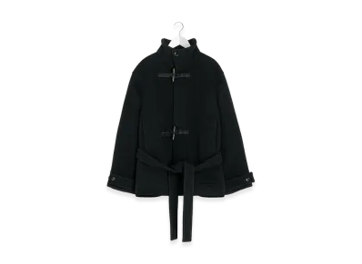 LEMAIRE Women's Short Duffle Coat "Black"