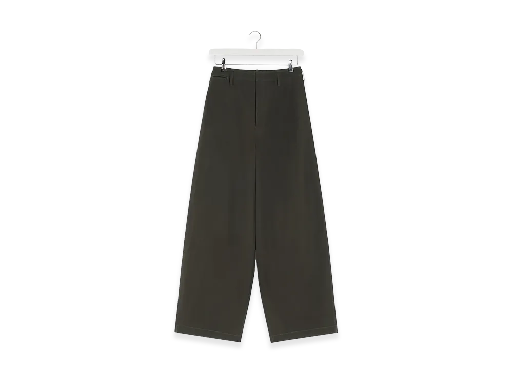 LEMAIRE Women's Large Chinos "Espresso"