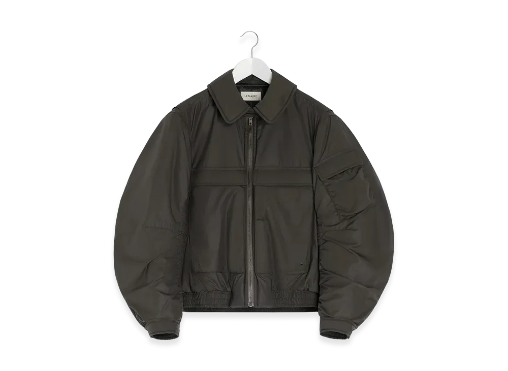 LEMAIRE Women's Bomber Jacket "Espresso"