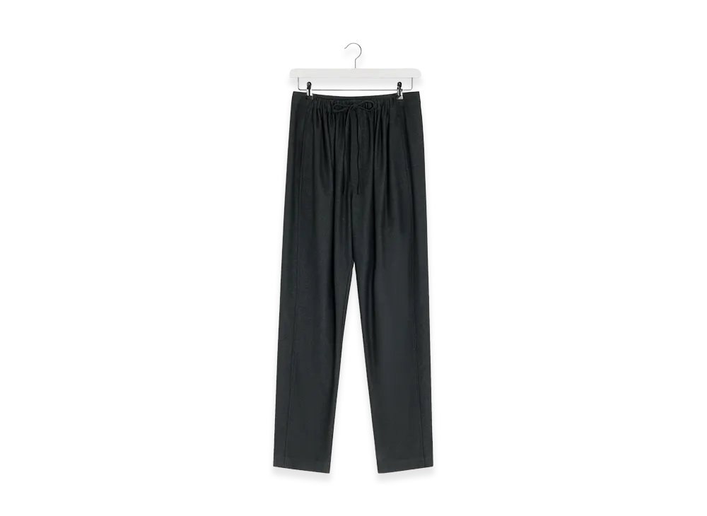 LEMAIRE Women's Drawstring Pants "Anthracite Grey"