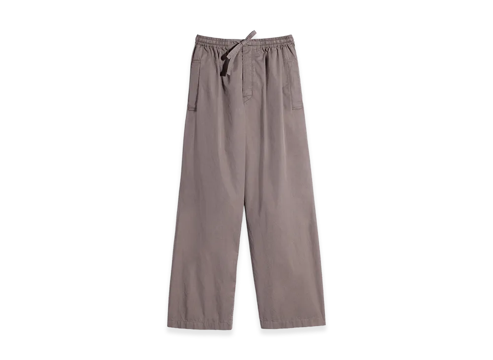 LEMAIRE Light Cotton Twill Pyjama Pants "Purple Iris"