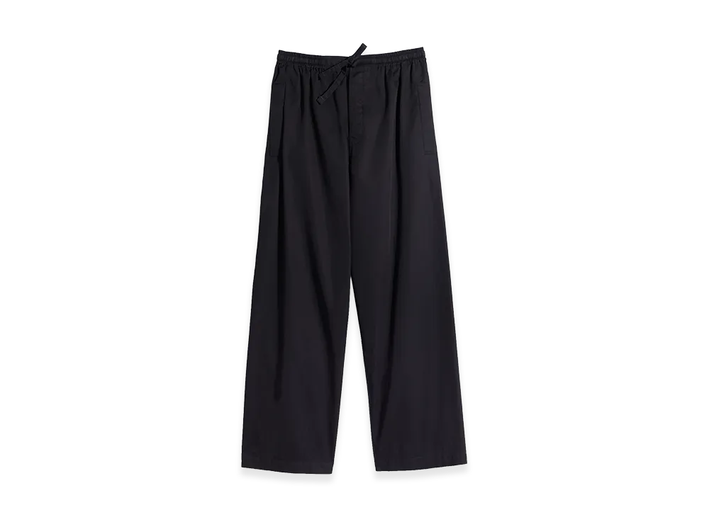 LEMAIRE Light Cotton Twill Pyjama Pants "Black"
