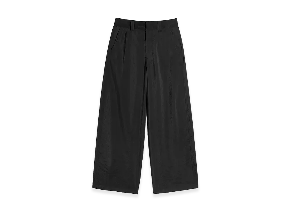 LEMAIRE Dry Silk Straight Tailored Pants "Black"