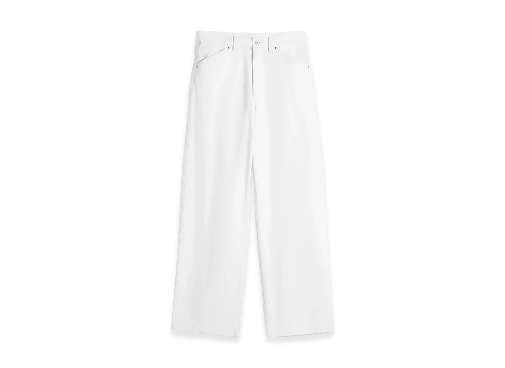 LEMAIRE Denim Wide Pants "Milk"