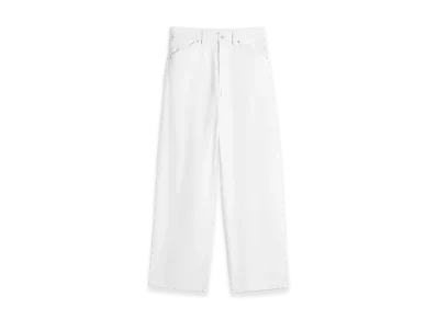 LEMAIRE Denim Wide Pants "Milk"