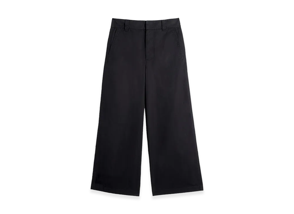 LEMAIRE Light Cotton Twill Straight Fit Pants "Black"