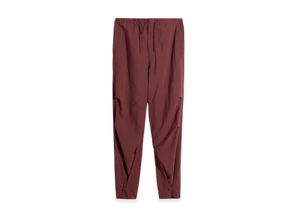 LEMAIRE Washed Technical Cotton Parachute Pants "Porto"