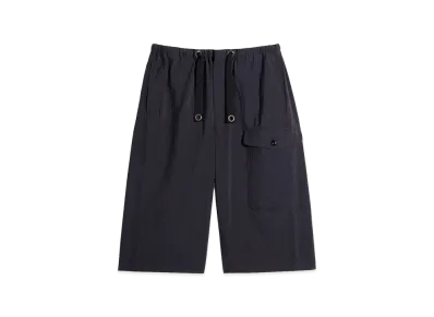 LEMAIRE Washed Technical Cotton Cargo Easy Shorts "Squid Ink"