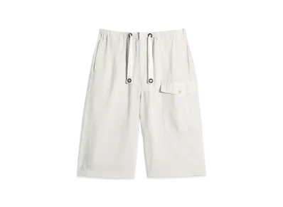 LEMAIRE Washed Technical Cotton Cargo Easy Shorts "Plaster"