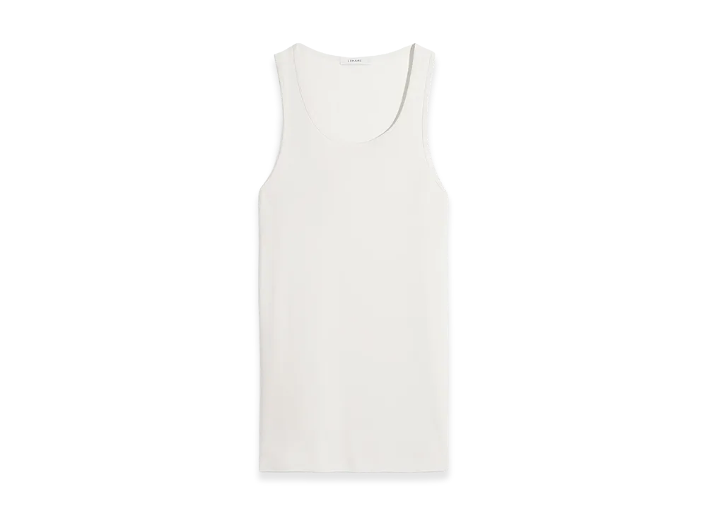 LEMAIRE Jersey Tank Top "Light Cream"